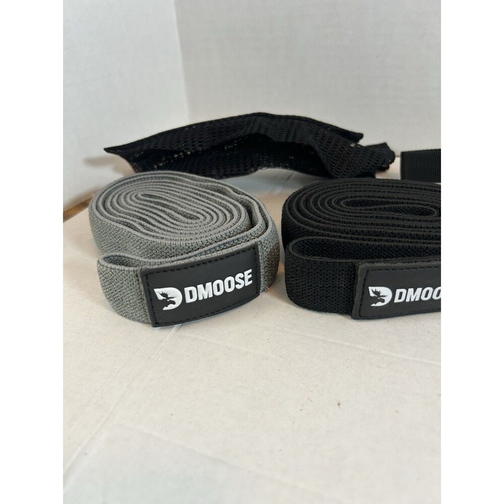 DMoose Fabric Resistance Bands Set 3 Booty Bands Door Anchor Gym New In Package - Picture 6 of 9